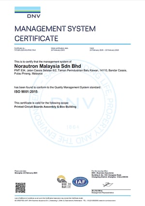 NSEA ISO 9001 2015